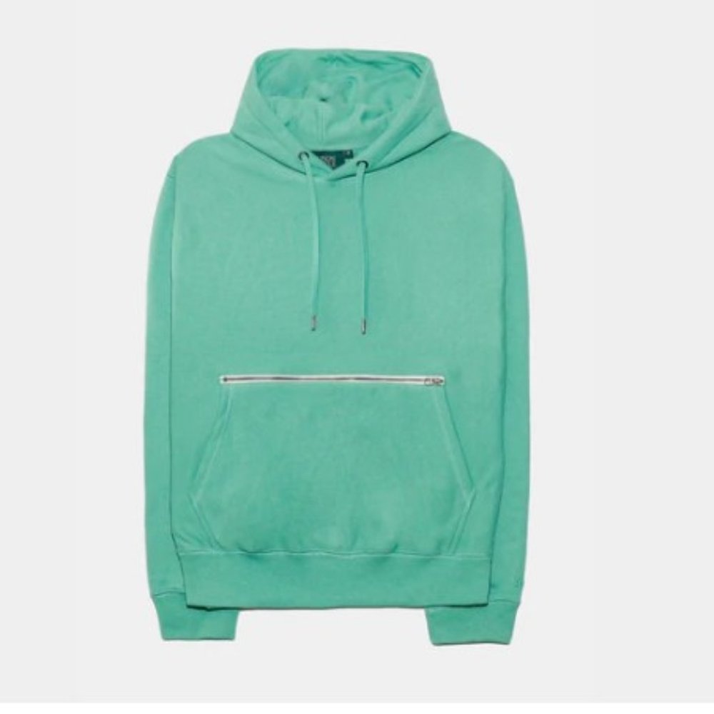 MAISON ARTICLE MEN'S TERRY ZIP HOODIE NWT